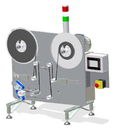 Scratch Off Aufwickelgert fr den hot-foil druck