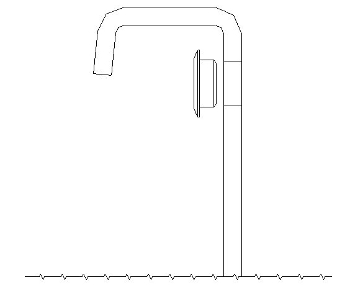 Esempio di assemblaggio di tasselli in plastica su profilo in lamiera per guide cassetti