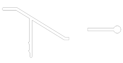 Frame and fin profile for ventilation vents manageable by the bar feeder to feed machine tools